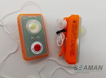 水リチウム電池が付いている敏感な海兵隊員LEDの救命胴衣ライト救助の小型ライト