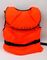 オレンジ色のナイロン ウォーター・スポーツの救命胴衣100Nのボートの浮遊の救命胴衣