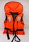オレンジ色のナイロン ウォーター・スポーツの救命胴衣100Nのボートの浮遊の救命胴衣