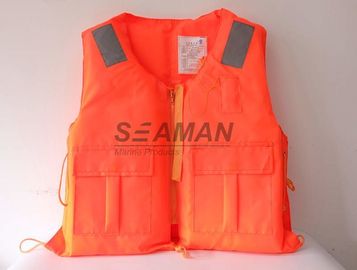海洋の堅い泡のオレンジ仕事の救命胴衣86-5の移民のための大人の救命胴衣