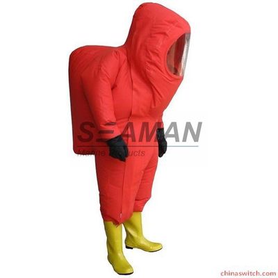 ガス気密型ヘビーデューティー化学防護服 CCS認証
